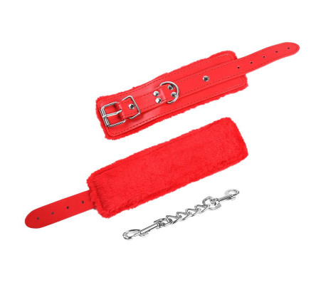 Set de Bondage 10 Piezas Rojo