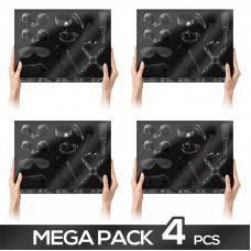 Pack de 4 Set Bondage 11 Piezas Negro