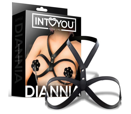 Diannia Arnés de Pecho Bondage