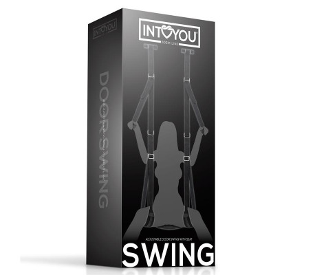 Adjustable Door Swing with Legs Support & Seat