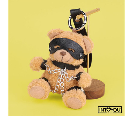 Bubu Llavero de Osito BDSM con Cadenas