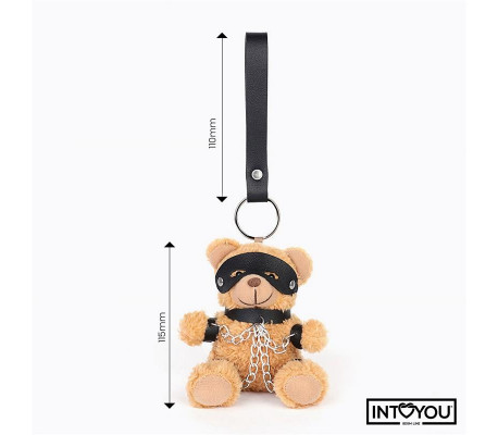 Bubu Llavero de Osito BDSM con Cadenas