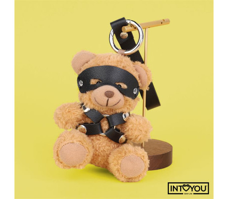 Bearly Llavero de Osito BDSM con Arnés