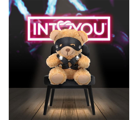 Bearly Llavero de Osito BDSM con Arnés