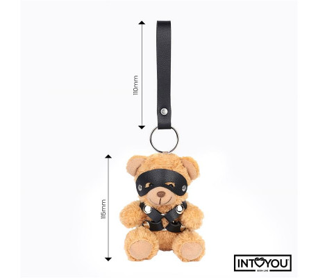 Bearly Llavero de Osito BDSM con Arnés