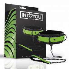 Collar con Correa que Brilla en la Oscuridad