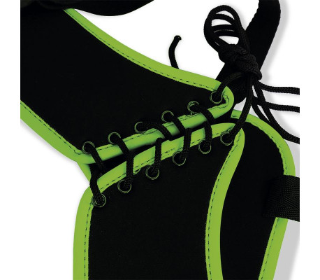 Eiferes Arnés Ajustable estilo Corset que Brilla en la Oscuridad