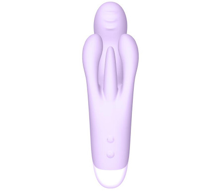 Brightlilac Vibrador Triple Motor Ergonomico USB Silicona