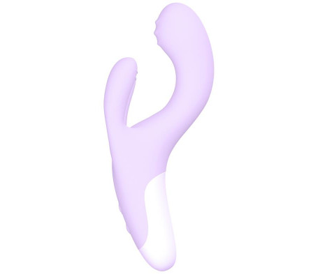 Brightlilac Vibrador Triple Motor Ergonomico USB Silicona
