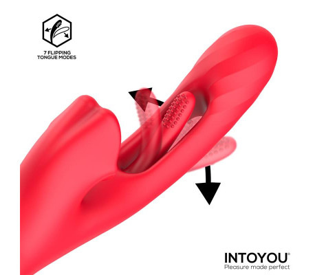 Grant Vibrador con Flipping y Lengua Licking 360º