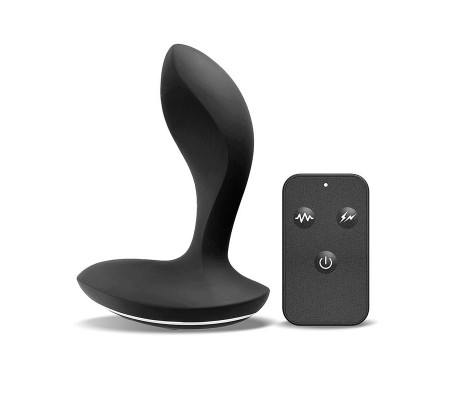 Masajeador Prostático con Electro Shock y Vibración con Control Remoto