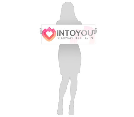 Cartel Promocional Intoyou 60 cm x 22 cm