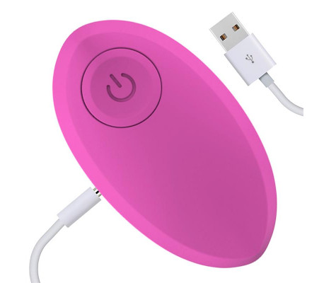 Huevo Vibrador Control Remoto Odise USB Silicona Rosa