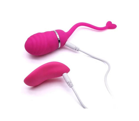 Huevo Vibrador Control Remoto Odise USB Silicona Rosa