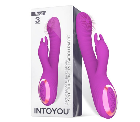 Beat3 Vibrador con Punto G con Pulsación 3 Motores