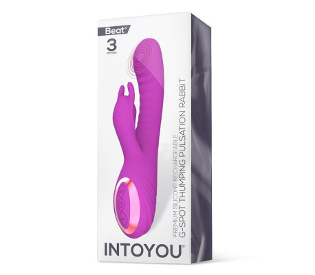 Beat3 Vibrador con Punto G con Pulsación 3 Motores