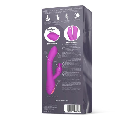 Beat3 Vibrador con Punto G con Pulsación 3 Motores