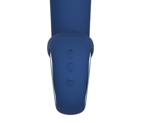 Vibrador Alpha Advanced con Función de Inflado y Vibración USB Silicona