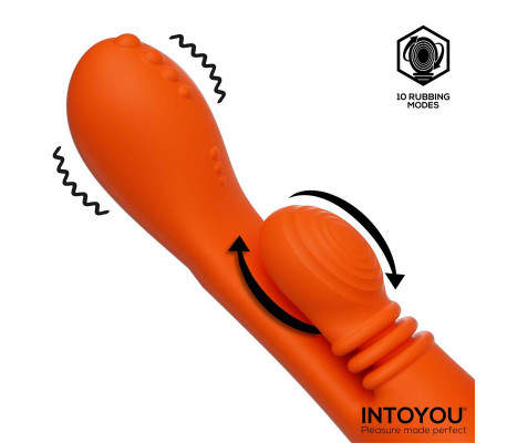 Ethan Vibrador Masaje 360º para el Punto G y Cabezales Intercambiables
