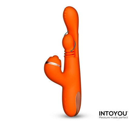Ethan Vibrador Masaje 360º para el Punto G y Cabezales Intercambiables
