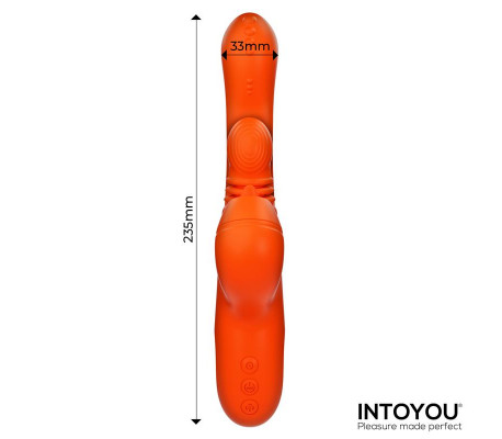 Ethan Vibrador Masaje 360º para el Punto G y Cabezales Intercambiables