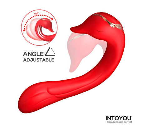 Swana Vibrador con Lengua y Ángulo Ajustable