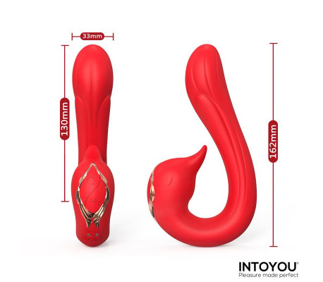Swana Vibrador con Lengua y Ángulo Ajustable