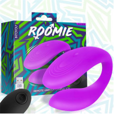 Roomie Vibrador para Parejas Silicona Líquida Unibody Control Remoto USB