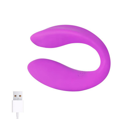 Roomie Vibrador para Parejas Silicona Líquida Unibody Control Remoto USB