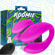 Roomie Vibrador para Parejas Silicona Líquida Unibody Control Remoto USB