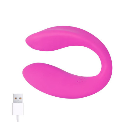 Roomie Vibrador para Parejas Silicona Líquida Unibody Control Remoto USB