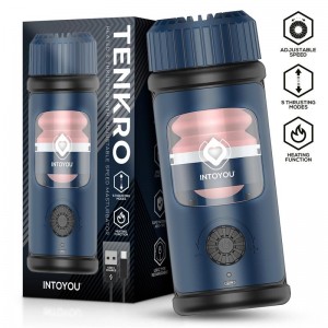 Tenkro Masturbador con Thrusting y Calor USB-C