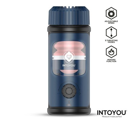 Tenkro Masturbador con Thrusting y Calor USB-C