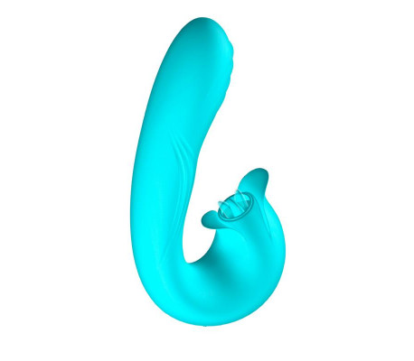 Hydra Vibrador con Pulsación y Lengua Estimuladora de Clítoris 3 Motores USB