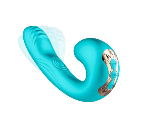 Hydra Vibrador con Pulsación y Lengua Estimuladora de Clítoris 3 Motores USB