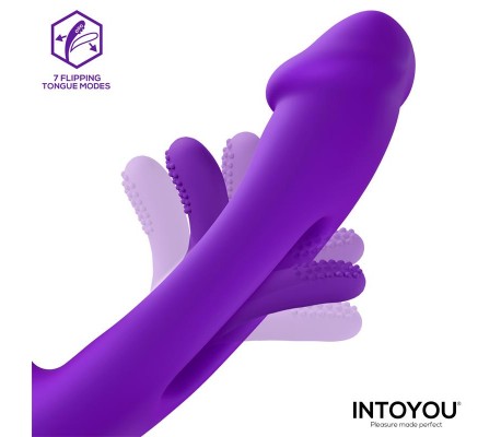 Siter 2.0 Vibrador con Lengua Flapping, Golpeteo y Cabezales Intercambiables