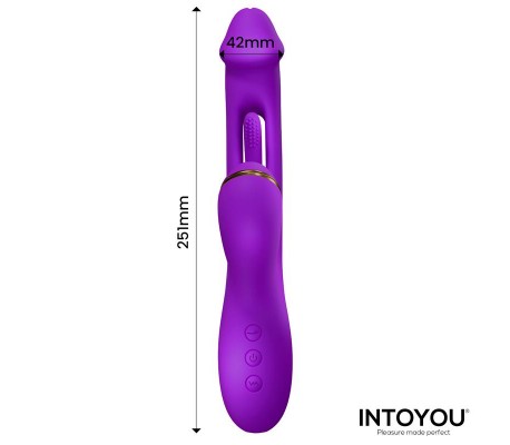Siter 2.0 Vibrador con Lengua Flapping, Golpeteo y Cabezales Intercambiables