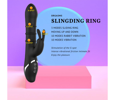Reipo Vibrador Anillos Deslizantes Up and Down