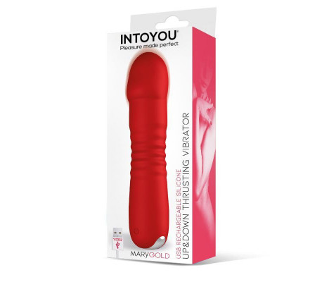 Marygold Estimulador con Movimiento Thrusting Up & Down  USB Silicona
