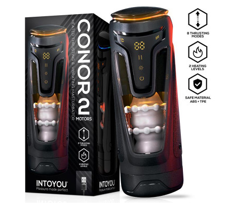 Conor Masturbador Masculino con Thrusting, Vibración y Calor