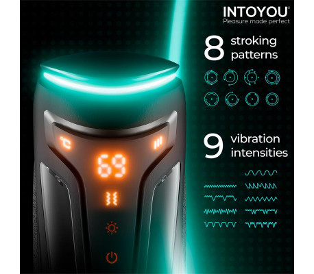 Conor Masturbador Masculino con Thrusting, Vibración y Calor