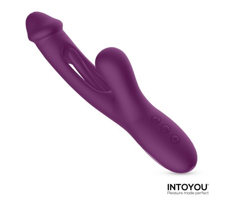 Siter Vibrador con Lengua Movimiento Flipping y Bola Golpeteo