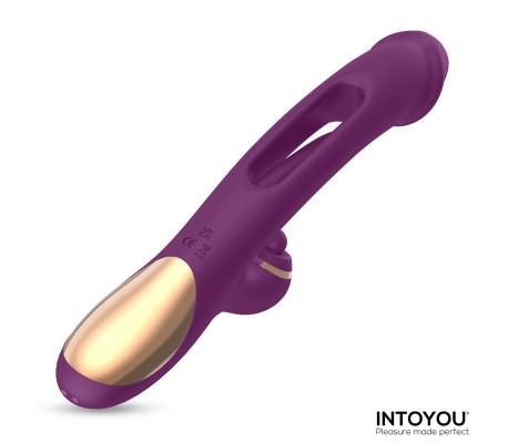 Siter Vibrador con Lengua Movimiento Flipping y Bola Golpeteo