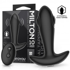 Milton Plug Anal con Doble Tapping y Control Remoto