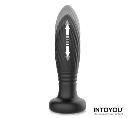 Tainy Plug Anal con Thrusting y Luces Led con Control Remoto