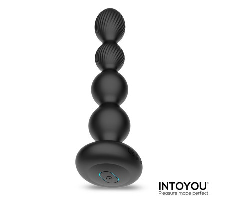 Mouve Plug Anal con Waving y Vibración con Control Remoto 2 Motores