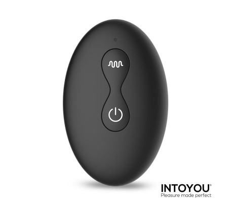 Mouve Plug Anal con Waving y Vibración con Control Remoto 2 Motores