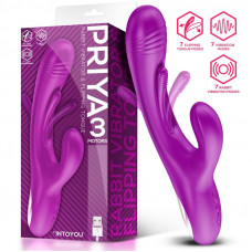Priya Vibrador con Lengua con Movimiento Flipping