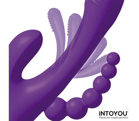 Triya Vibrador con Lengua Flipping y Cadena Anal