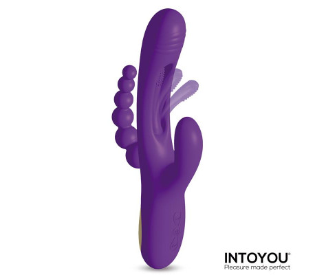 Triya Vibrador con Lengua Flipping y Cadena Anal